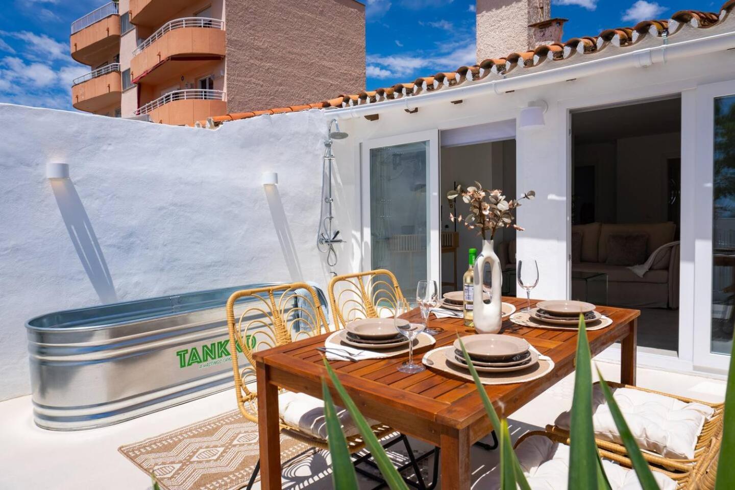 Chic Beach House 2 In Benalmadena By El Trocader Buitenkant foto
