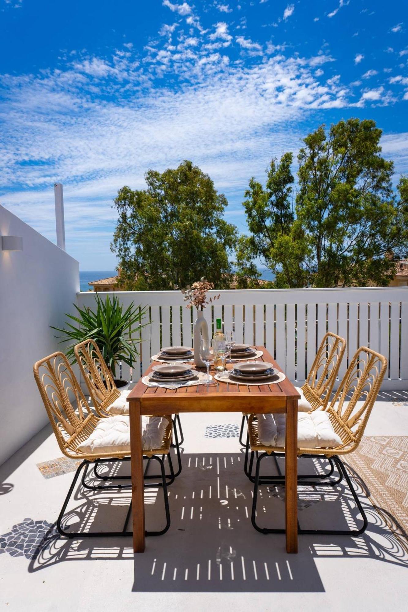 Chic Beach House 2 In Benalmadena By El Trocader Buitenkant foto